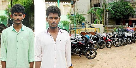 புதிய பைக்குகளை குறி வைத்து திருடிய கும்பல் : பிடிபட்ட பின்னணி