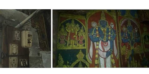 அழிக்கப்பட்ட பழமையான ஓவியங்கள் ! பக்தர்களுக்கு காத்திருந்த அதிர்ச்சி