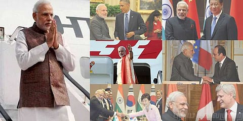 பிரதமர் மோடியின் வெளிநாட்டு பயண செலவு இதுவரை 355 கோடி