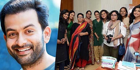 “அம்மா”வில் இருந்து விலகிய கேரள நடிகைகளுக்கு நடிகர் பிருத்விராஜ் ஆதரவு