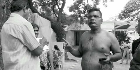 காவல் ஆணையர் அலுவலகத்திற்கு ரத்தம் வடிய வடிய வந்தவரால் பரபரப்பு