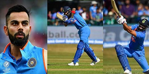 வந்த வேகத்தில் நடையை கட்டிய கோலி - பட்டையை கிளப்பிய ராகுல், ரெய்னா