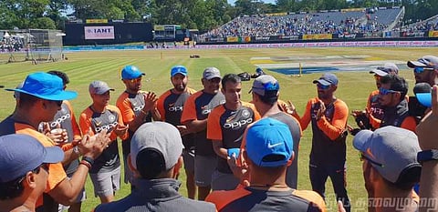 இங்கிலாந்துக்கு எதிரான டி20: ஷாட் பிட்ச் பந்துகளில் இந்திய வீரர்கள் தீவிரப் பயிற்சி!