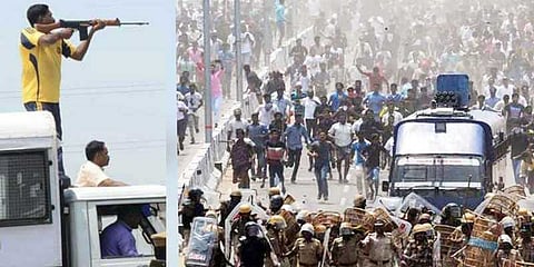 ஊழியர்களை காக்கவே துப்பாக்கிச்சூடு : டிஜிபி ராஜேந்திரன்