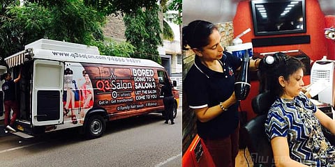 வீடு தேடி வரும் அழகு நிலையம் : கோவையில் ஒரு அழகு முயற்சி