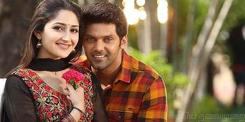 “கஜினிகாந்த் அமேசிங் எண்டர்டெய்னர்”- சாயிஷா ட்வீட்