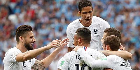 அரையிறுதியில் பிரான்ஸ் : கொண்டாட்டத்தில் ரசிகர்கள் !