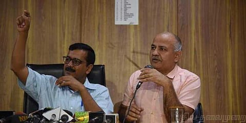 'உச்சநீதிமன்ற உத்தரவை ஏற்க மத்தியஅரசு மறுக்கிறது'- கெஜ்ரிவால்