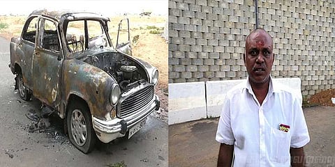 தனக்கு தானே குண்டு வீச்சு ! அனுமன் சேனா பிரமுகர் கைது