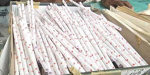 அடேங்கப்பா....! பிளாஸ்டிக் ஸ்ட்ராவுக்கு பதிலா மூங்கில் ஸ்ட்ரா?