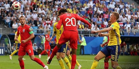 28 ஆண்டுகளுக்கு பின் அரையிறுதியில் இங்கிலாந்து - ஸ்வீடன் அணியை 2-0 என வீழ்த்தியது