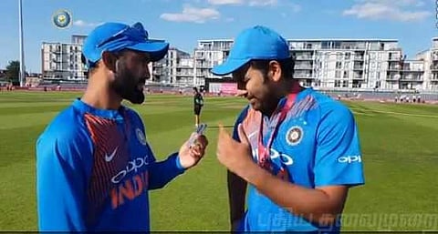 “சதம் அடிக்கும் போது மனைவி இல்லாதது...?” - தினேஷிடம் கலங்கிய ரோகித்