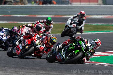 உலக சூப்பர் பைக் பந்தயம் - பிரிட்டன் வீரர் வெற்றி