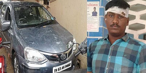 கார் கண்ணாடியை உடைத்து 780 கிராம் தங்கம் கொள்ளை