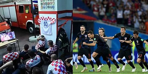 “கால்பந்து உயிர்தான்..ஆனா கடமைனு வந்துட்டா” குரோஷிய வைரல் வீடியோவின் பின்னணி