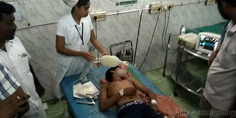 அவமானத்தால் 3வது மாடியில் இருந்து குதித்த மாணவர்