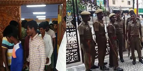 காவல்துறை அதிரடி : விடிய விடிய நடந்த சோதனை 94 பேர் கைது