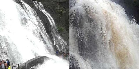 குற்றாலத்தில் எந்த அருவியிலும் குளிக்க முடியாது !