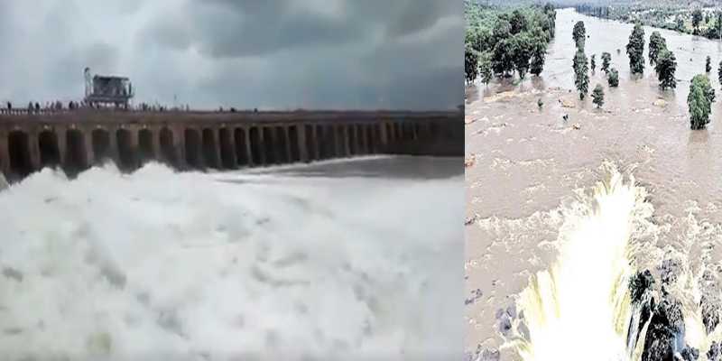 கனமழை எதிரொலி ! காவிரியில் நீர் திறப்பு அதிகரிப்பு