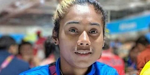 'நீங்க தூங்கிட்டு இருக்கிற நேரத்துல நான் மெடல் வாங்கிட்டேன்' தந்தையிடம் ஹிமா தாஸ்