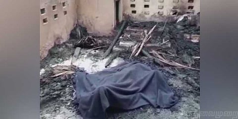 பாலியல் வன்கொடுமை செய்து கோயில் வளாகத்தில் இளம் பெண் எரித்துக்கொலை!