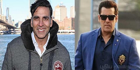 அதிகம் சம்பளம் வாங்கும் பிரபலங்கள் பட்டியலில் சல்மான், அக்ஷய் !