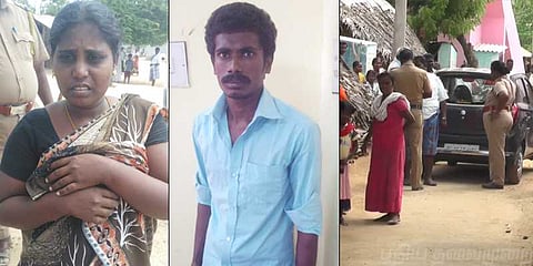முதலில் அரிவாள் வெட்டு, பின்பு தீ வைப்பு ! மனைவியின் கொடூரத்தில் பலியான கணவன்