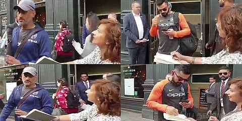 “தோனியே மறுத்துவிட்டார்” : கோலியின் ஆட்டோகிராஃபில் நெகிழ்ந்த ரசிகை