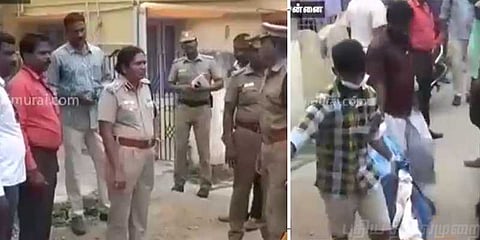 ரியல் எஸ்டேட் அதிபர் எரித்துக் கொலை