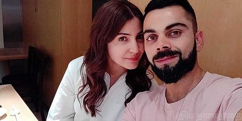 வைரல் ஆகும் விராட் - அனுஷ்கா செல்ஃபி படம்