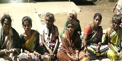 நரிக்குறவ இனப் பெண்களுக்கு துன்புறுத்தல்? : காவல்துறையினர் மீது புகார்