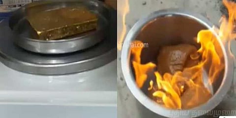 தங்கத்தில்‘ஆயுர்வேதிக் பேஸ்ட்’: நூதனக் கடத்தல்