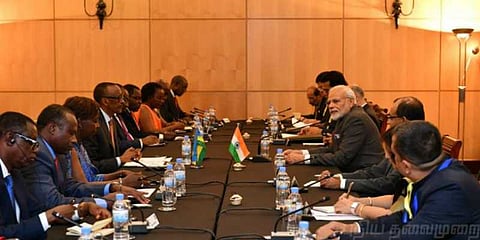 ஆப்பிரிக்க நாடுகளில் பிரதமர் மோடி