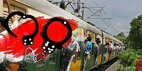“படியில் தொங்கினால் சிறை” : ரயில்வே ஆணையர் எச்சரிக்கை