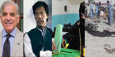 பாகிஸ்தானில் வாக்குச்சாவடி அருகே குண்டுவெடிப்பு தாக்குதல் - 29 பேர் பலி