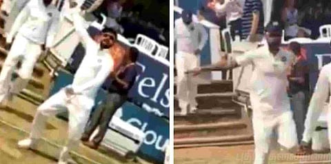 விராட், தவான் மைதானத்தில் போட்ட பங்க்ரா டான்ஸ் - வைரல் வீடியோ