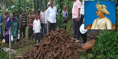 கர்நாடக கோட்டையில் திப்பு கால 1000 போர் ராக்கெட்டுகள் கண்டெடுப்பு
