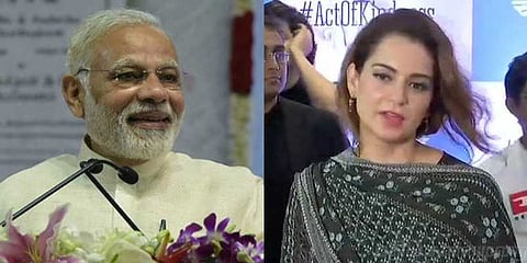 'அடுத்த தேர்தலிலும் மோடி பிரதமராக வேண்டும்' - கங்கனா ரனாவத்