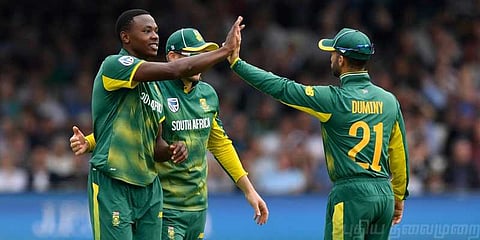 அதற்குள் 5 விக்கெட்: ரபாடா, நிகிடி வேகத்தில் திணறும் இலங்கை!