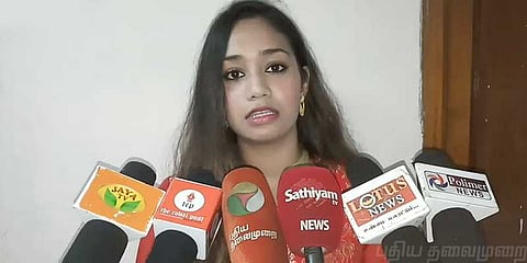 மிரட்டல் வீடியோவை வெளியிட்டார் நடிகை ஸ்ருதி