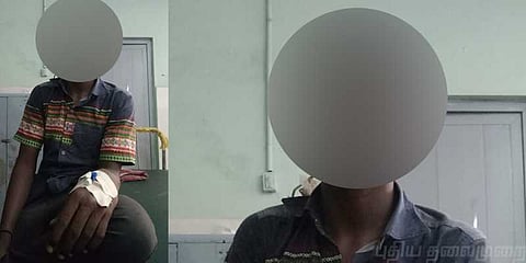 மாணவனைக் கொலை செய்ய மருந்தில்லாமல் நூதன ஊசி: மர்ம நபர் கைவரிசை