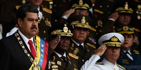 அதிபர் நிகோலஸ் மதுரோவை குறிவைத்து தாக்குதல்