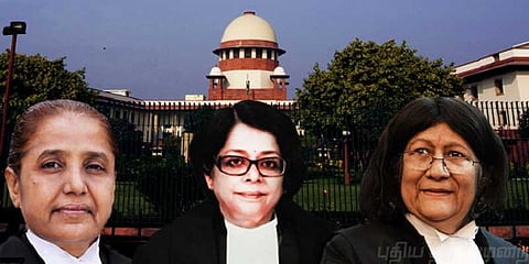 68 ஆண்டுகளில் முதல் முறையாக ஒரே நேரத்தில் 3 பெண் நீதிபதிகள்