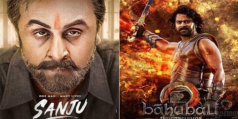 ‘பாகுபலி-2’வசூலை முறியடித்த ரன்பீர்கபூரின் ‘சஞ்சு’?