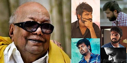 திமுக தலைவர் கருணாநிதி மறைவுக்கு திரைப்பிரபலங்கள் இரங்கல்