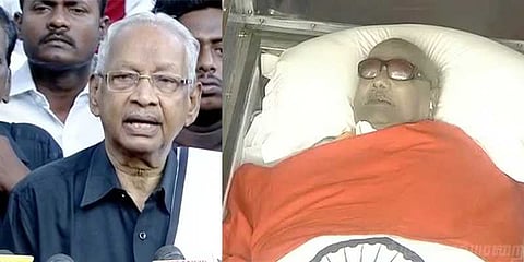 திராவிட இயக்கத்தின் காவல் அரண் கலைஞர்: வீரமணி