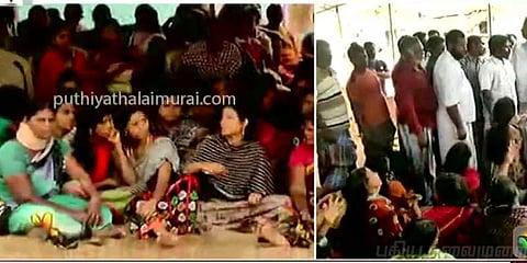 இன்னும் எத்தனை காலம்தான் இந்தச் சோகம் தொடரும் ? மீனவர்கள் கண்ணீருடன் போராட்டம்