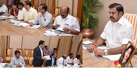 ஸ்டெர்லைட் விவகாரம்: முதலமைச்சர் ஆலோசனை