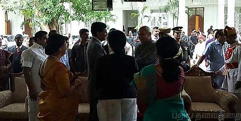 தலைமை நீதிபதி பதவி ஏற்பு நிகழ்ச்சி - நீதிபதிகள் அதிருப்தி