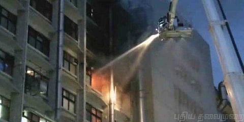மருத்துவமனை தீ விபத்தில் சிக்கி 9 பேர் உயிரிழப்பு